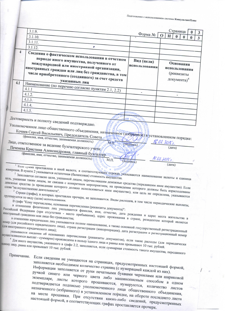 минюст ЦМП ОТЕЧЕСТВО 20142